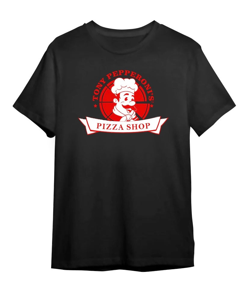 Tony Pepperoni’s Pizza™ (Mens) t-shirt
