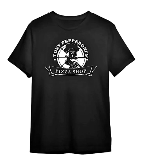 Tony Pepperoni’s Pizza Shop™ (Mens) t-shirt